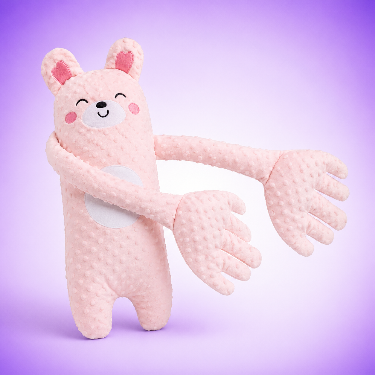 Baby resting calmly while Drowza Smart Patting Pillow gently pats to soothe sleep